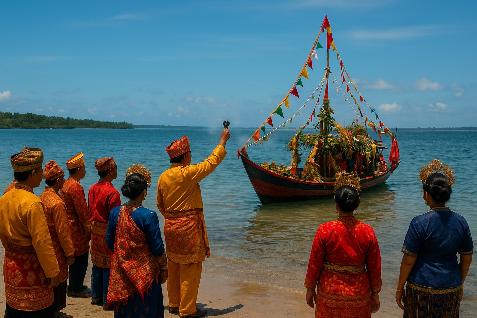 Tradisi Upacara Laut Pulau Miang Kalimantan Timur